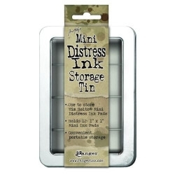 Ranger - Distress mini ink storage tin til 12 mini ink